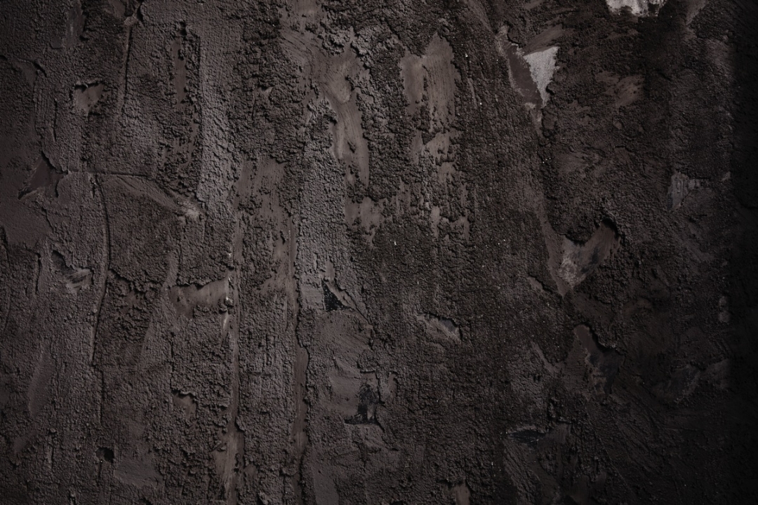 Boedi Widjaja, <i>Black—Hut</i>, 2016, Steel, wood, calcium silicate panels, pigment, concrete, mica, salt; accompanied by sound installation, dimensions variable
