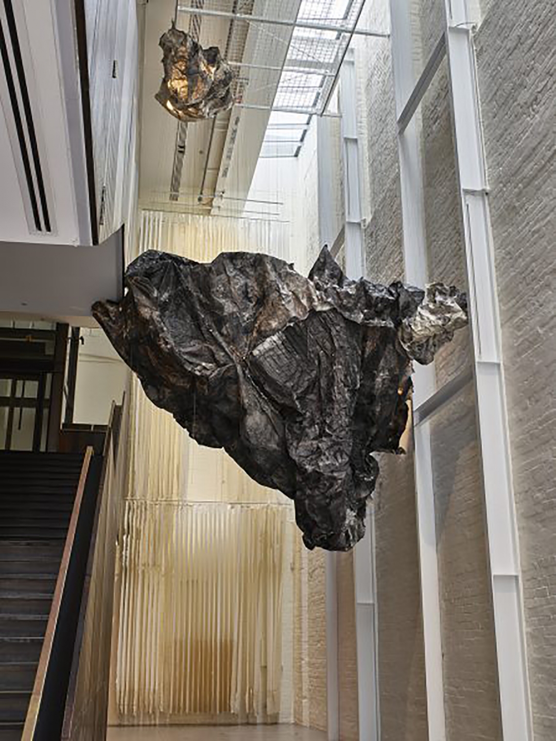 Lin Yan, <i>Sky 2</i>, 2016, Site-specific installation, Xuan paper and ink, dimensions variable, ©Lin Yan, courtesy White Rabbit Art Museum, Sydney.