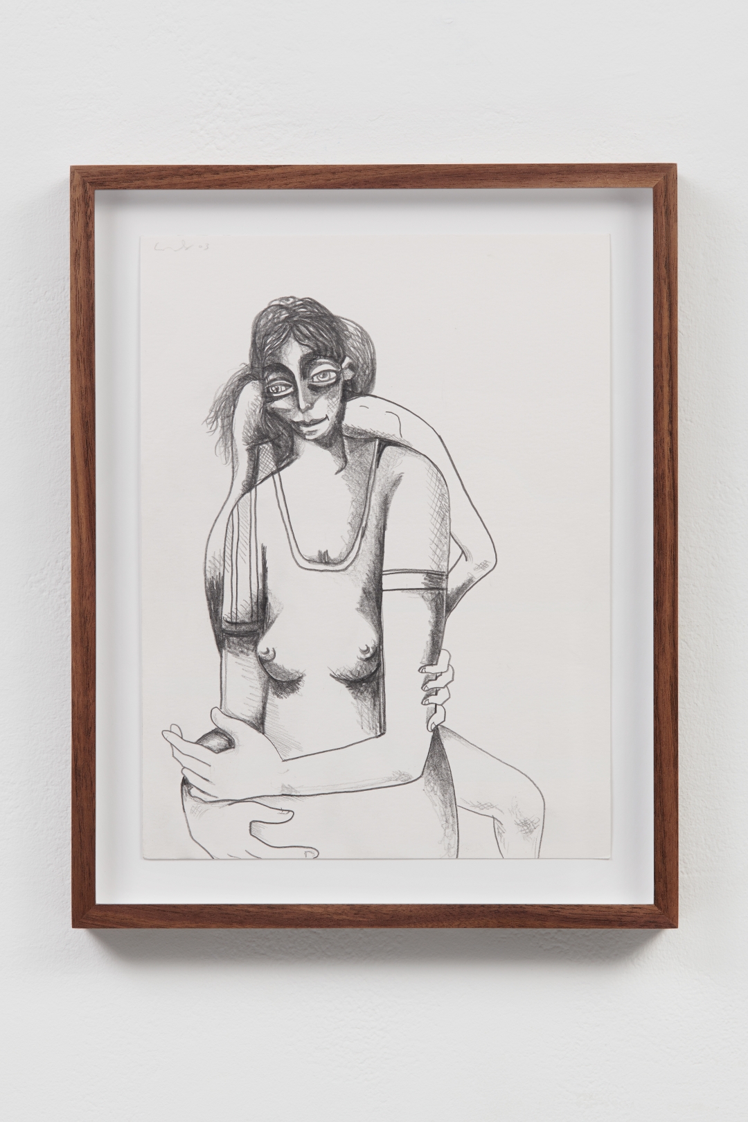 George Condo, <i>Study for Incomprehensible Dream I</i>, 2003, Pencil on paper, 12 5/8 x 9 1/2 in. (32 x 24 cm)